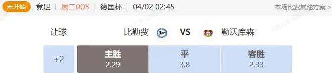 德英賽事解析：比勒費VS勒沃庫森，諾丁漢VS曼聯串關分析