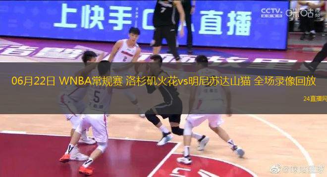 06月22日 WNBA常規賽 洛杉磯火花vs明尼蘇達山貓 全場錄像回放